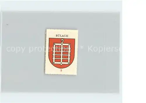 Buelach ZH Briefmarke Wappen Kaffee Hag Kat. Buelach