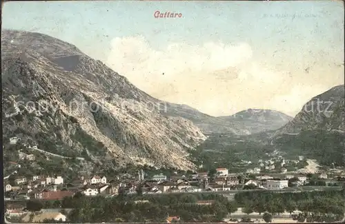 Cattaro Kotor Panorama Kat. Montenegro