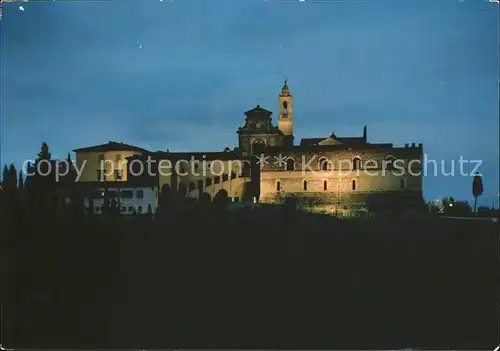 Firenze Toscana La Certosa notturno Kartauserkloster Kat. Firenze