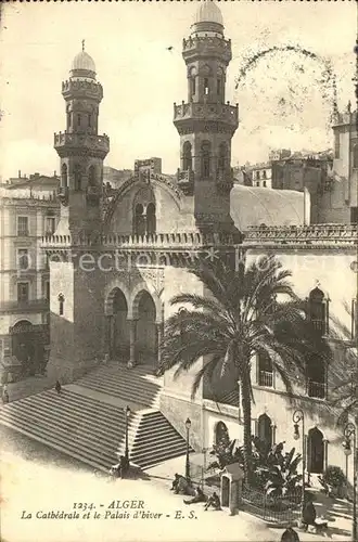 Alger Algerien Cathedrale et Palais d'Hiver / Algier Algerien /