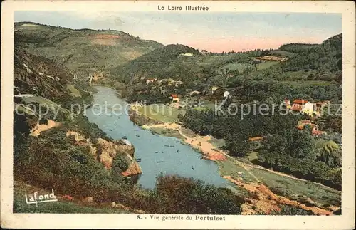 Le Pertuiset Vue generale Serie La Loire illustree