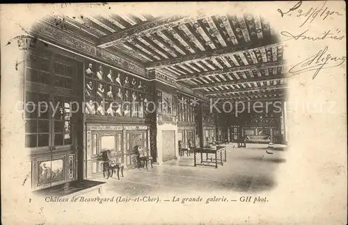 Beauregard Loir et Cher Chateau Grande Galerie