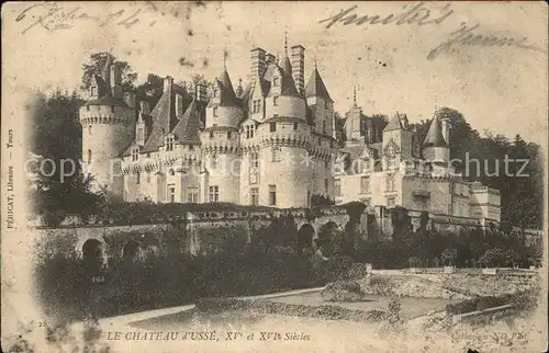 Usse Rigny Chateau XV et XVI siecle / Rigny-Usse /Arrond. de Chinon