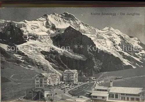Grindelwald Kleine Scheidegg Bergrestaurant Jungfrau Berner Alpen Kat. Grindelwald