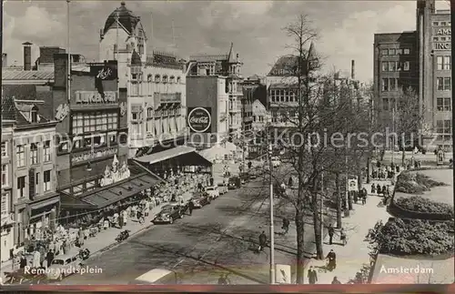 Amsterdam Niederlande Rembrandtsplein Kat. Amsterdam