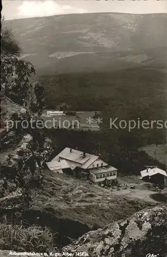 Arberschutzhaus Arber  Kat. Grosser Arber Bayerisch Eisenstein