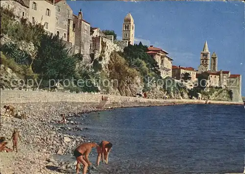 Rab Kroatien Partie am Strand Kat. 