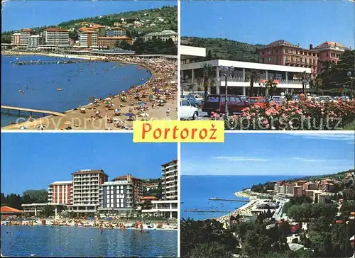 Portoroz Strand Hotelanlagen Kat. Slowenien