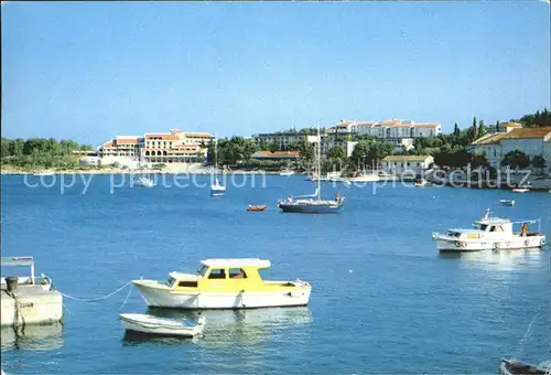 Korcula Hotel Liburna Marko Polo Park Bon Repos Boote Kat. Jugoslawien (ex)