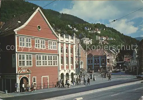 Bergen Norwegen Hanseatisk Museum Kat. Norwegen
