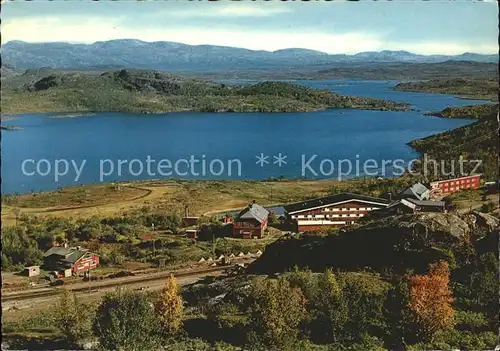 Riksgraensen Panorama Lapplandia Vassijaure