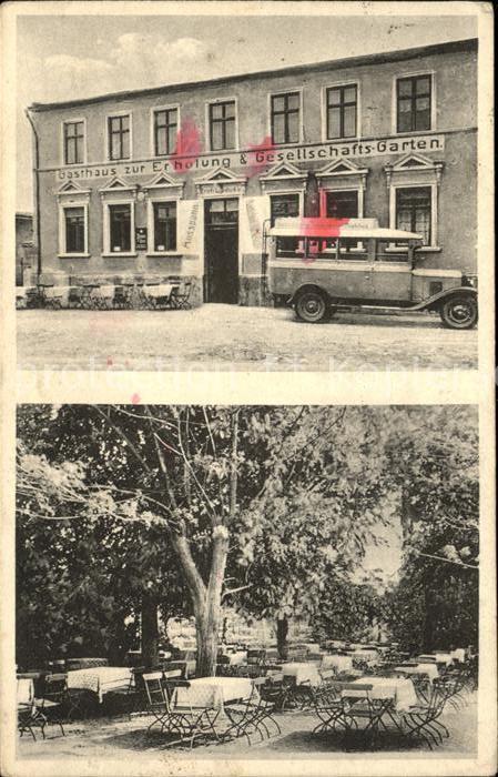 Pechau Gasthaus zur Erholung Gartenrestaurant Nr. ka17220 oldthing