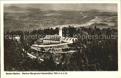 Baden Baden Merkur berghotel Gaststaette Kat. Baden Baden