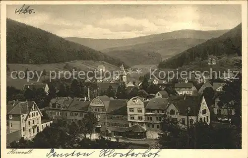 Herrenalb Loeffenau Schwarzwald Pension Klosterhof Kat. March