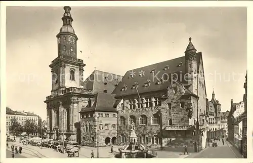 Worms Rhein Dreifaltigkeitskirche mit Cornelianum Kat. Worms