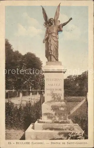 Buglose Statue de Saint Gabriel Monument