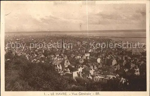 Le Havre Vue generale Kat. Le Havre