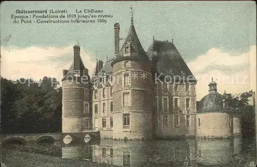 Chateaurenard Loiret Chateau Kat. Chateau Renard