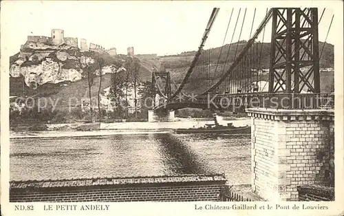 Le Petit Andely Chateau Gaillard Pont de Louviers