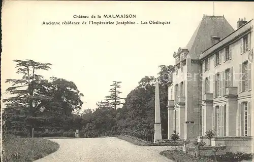 Malmaison Rueil Chateau Imperatrice Josephine Obelisque Kat. Rueil Malmaison