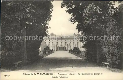 Malmaison Rueil Chateau Imperatrice Josephine Entree Principale Kat. Rueil Malmaison