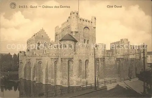 Gand Belgien Chateau des Comtes Kat. Gent Flandern