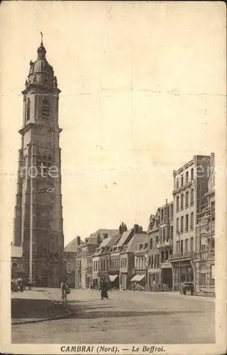 Cambrai Beffroi Glockenturm Kat. Cambrai