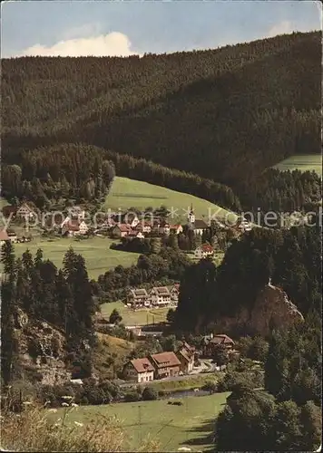 Schwarzenberg Murgtal Hotel Cafe Sackmann Kat. Baiersbronn