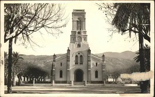 Blida Algerien Eglise et Place Lavigerie Kat. Algerien