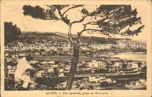 Alger Algerien Vue generale prise de Mustapha / Algier Algerien /