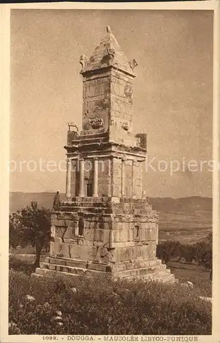 Dougga Mausolee Libyco Punique