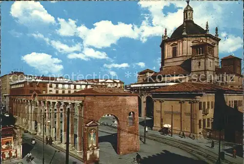 Milano Basilica di San Lorenzo con le Colonne Kat. Italien