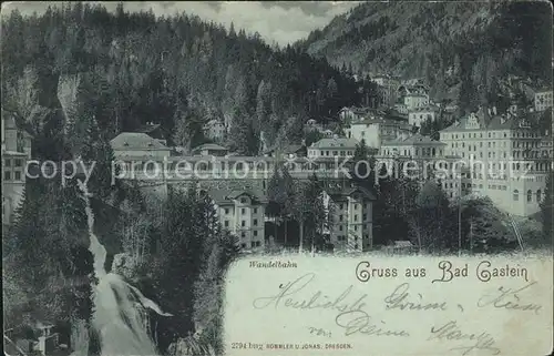 Badgastein Wandelbahn Kat. Bad Gastein