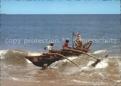 Sri Lanka Fisherman Fischer bei der Ausfahrt Kat. Sri Lanka