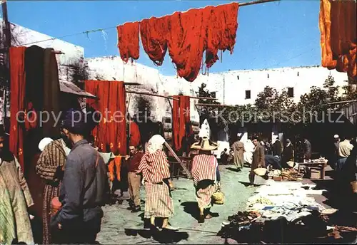 Tetuan Rue Seb Baquen Strassenhaendler Kat. Marokko