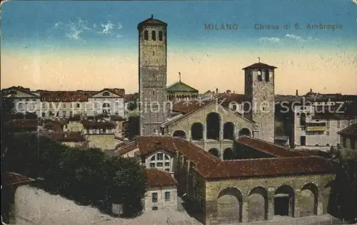 Milano Chiesa di S. Ambrogio Kat. Italien