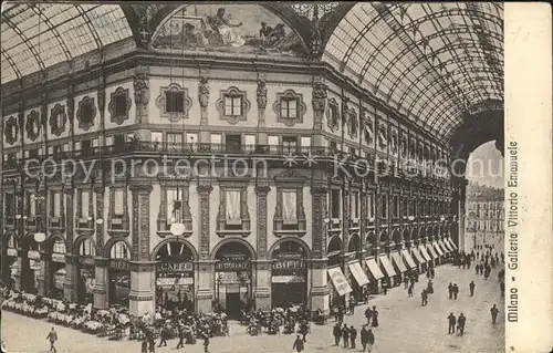 Milano Galleria Vittorio Emanuele Kat. Italien