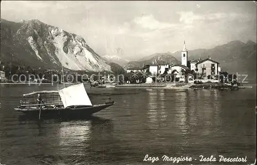 Lago Maggiore Isola Pescatori Kat. Italien