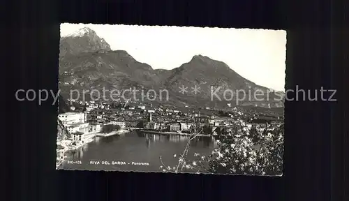 Garda Panorama riva del Garda Kat. Lago di Garda Italien