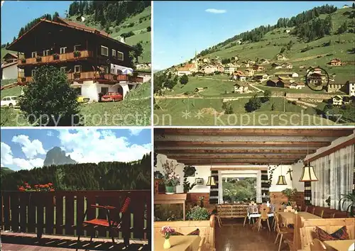 Groeden Tirol Haus Geier St. Christina Kat. Italien