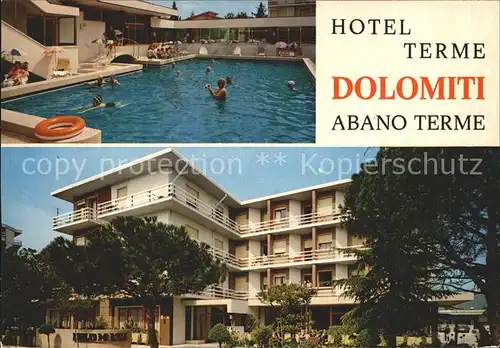 Dolomiten Hotel Terme  Abano Terme Kat. Italien