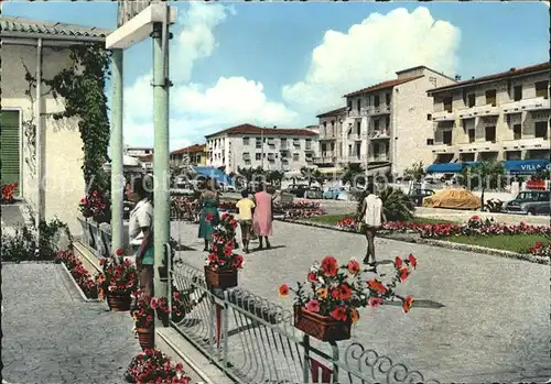 Camaiore Lido di Camaiore Meerpromenade Gaerten Kat. Italien