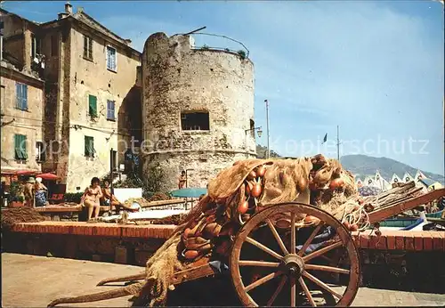 Laigueglia  Torre saracena Sararzeneturm Kat. Savona