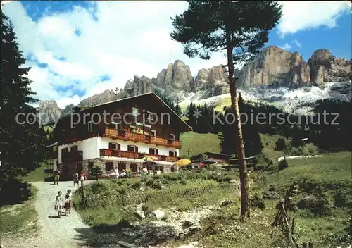 Dolomiten Carezza Albergo Rifugio Moser Alm Karersee Gasthof Kat. Italien