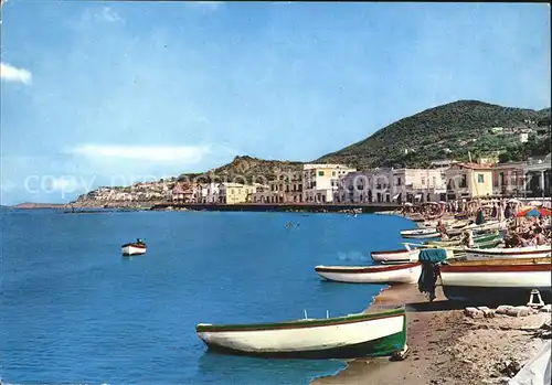 Casamicciola Terme See Boote  Berge Kat. Italien