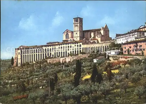 Assisi Umbria Convento Basilica S. Francesco Kloster Basilika des St. Franziskus Kat. Assisi