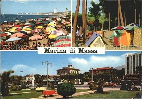 Marina di Massa Strand spiaggia Stadt Camping Kat. Massa