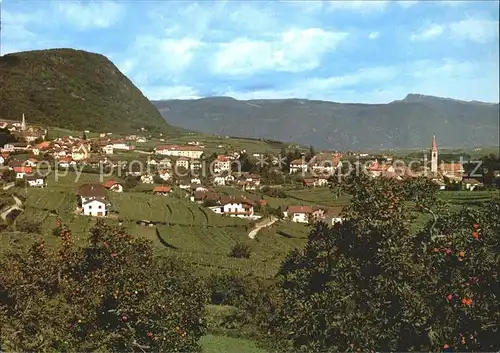 Kaltern Caldaro Landschaft Baeume Kat. Kaltern am See Suedtirol