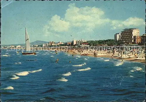 Riccione La Perla verde dell`Adriatico Sturzwelle Kat. Italien