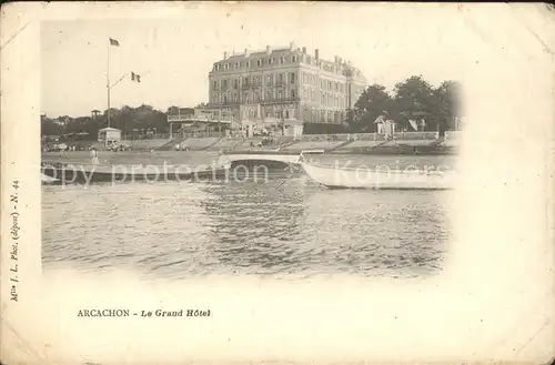 Arcachon Gironde Grand Hotel Bateau Kat. Arcachon